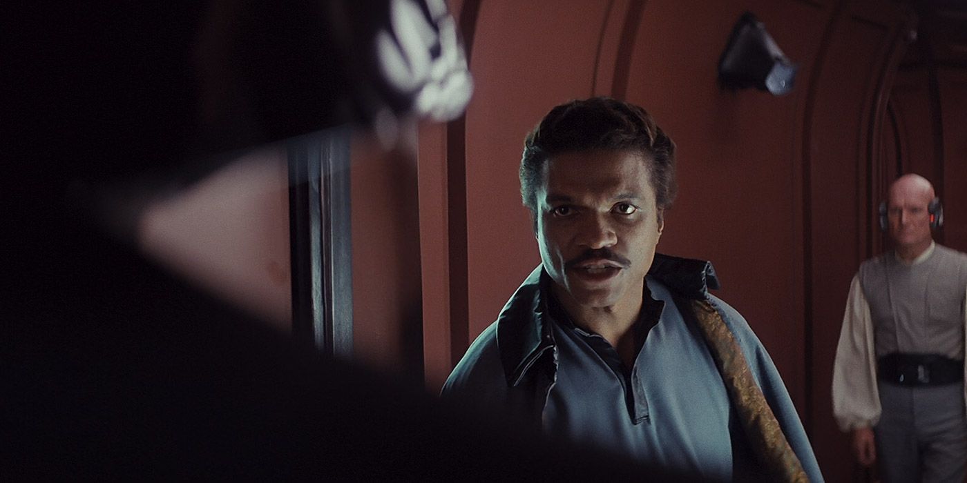 Lando Calrissian confronts Vader in Star Wars: The Empire Strikes Back