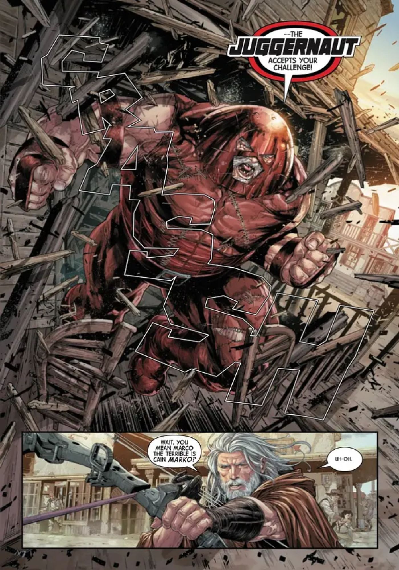 Juggernaut Gets A New Name in Marvels Old Man Logan Future