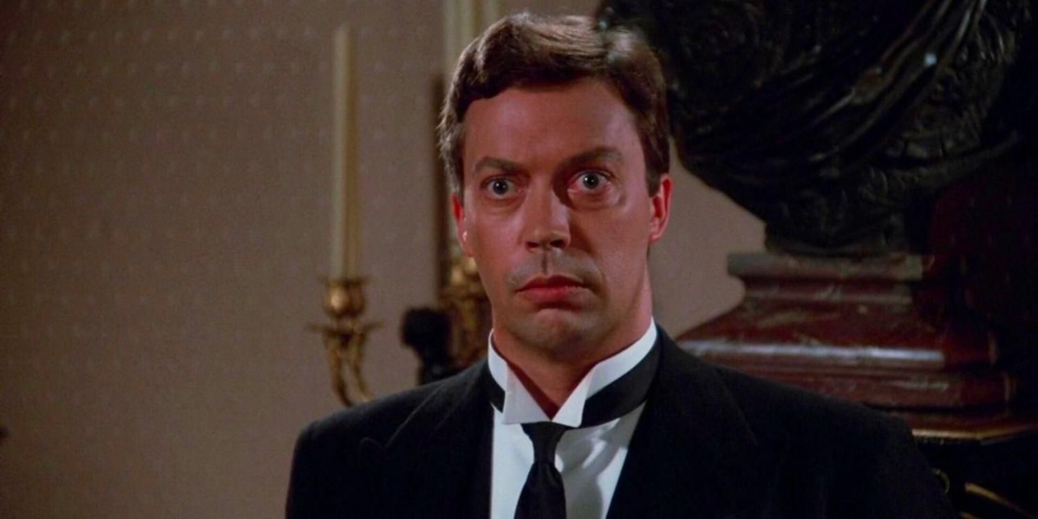 Wadsworth looking shocked in Clue