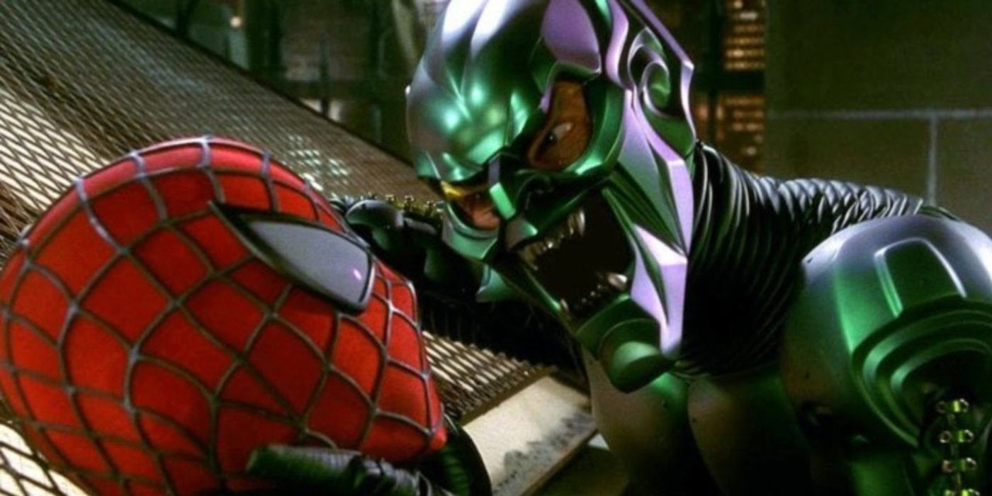 Willem Dafoe as the Green Goblin in Spider-Man (2002)
