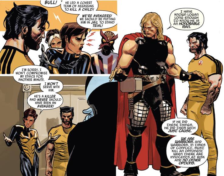 Wolverine S Feud With Captain America Revealed Thor S True Loyalties Wolverine S Feud With Captain America Revealed Thor S True Loyalties