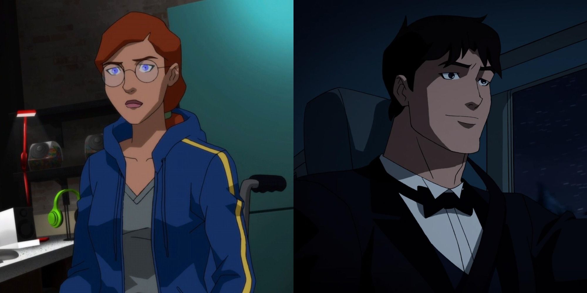 dick grayson and barbara gordon young justice