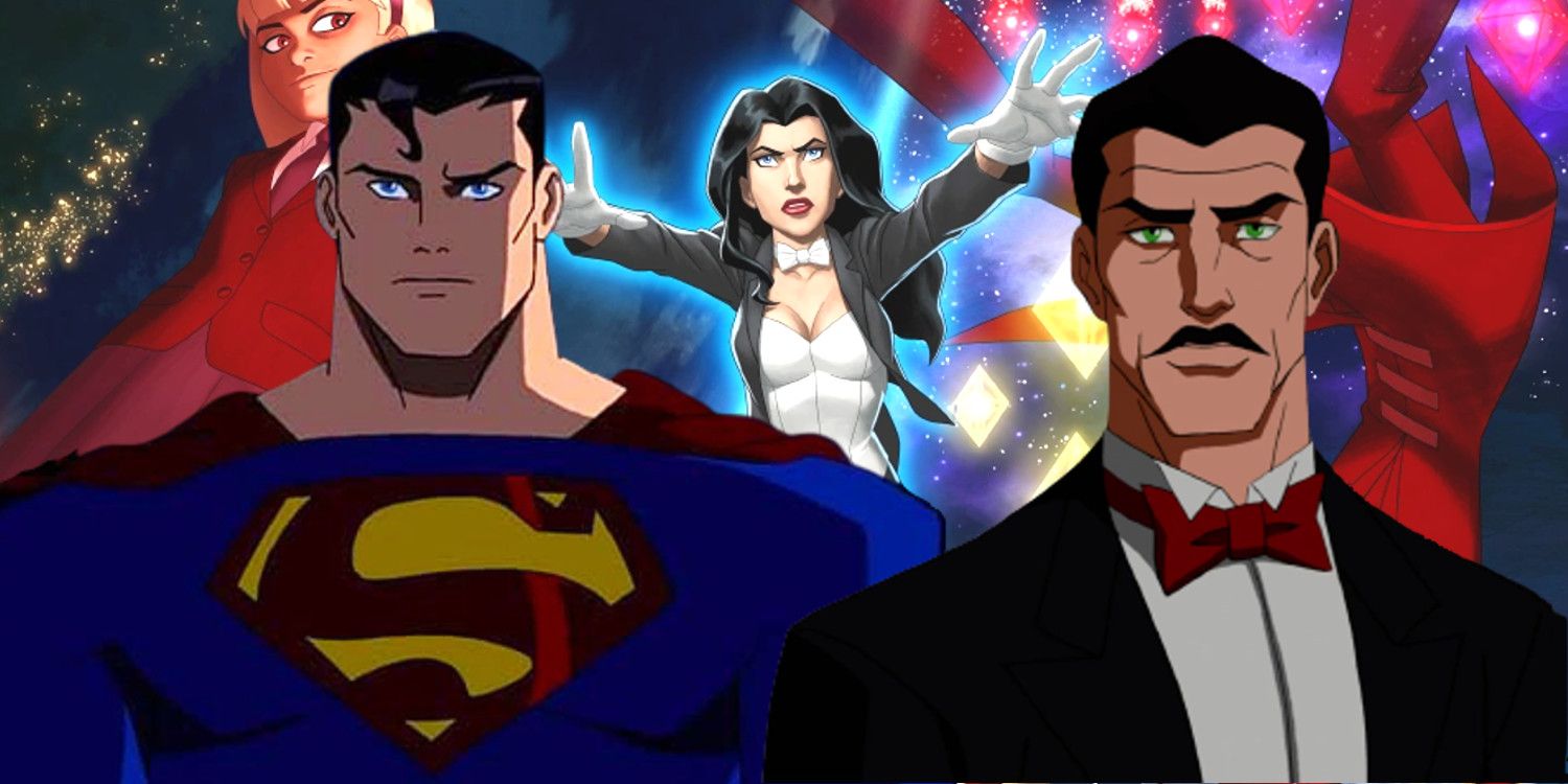 Young Justice Superman and Zatara