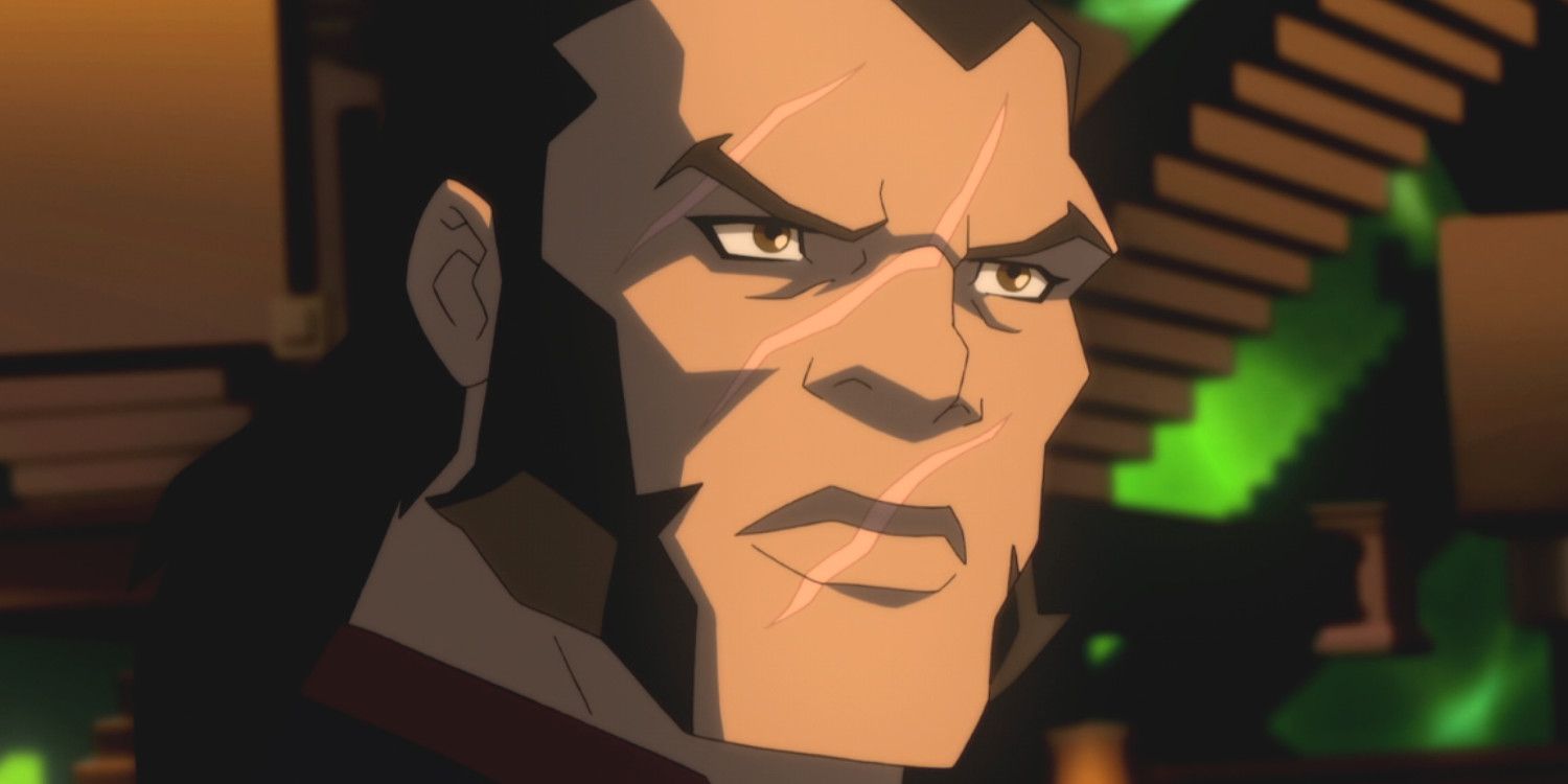 Vandal Savage at the Tower of Fate in Young Justice 
