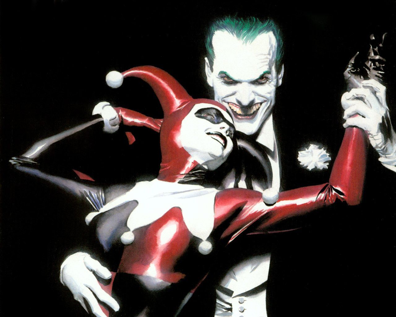alex ross joker and harley