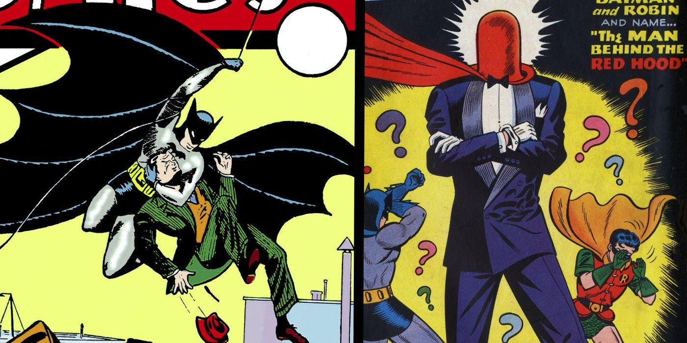 Batman vs Red Hood: Whose Original Costume is More Embarrassing