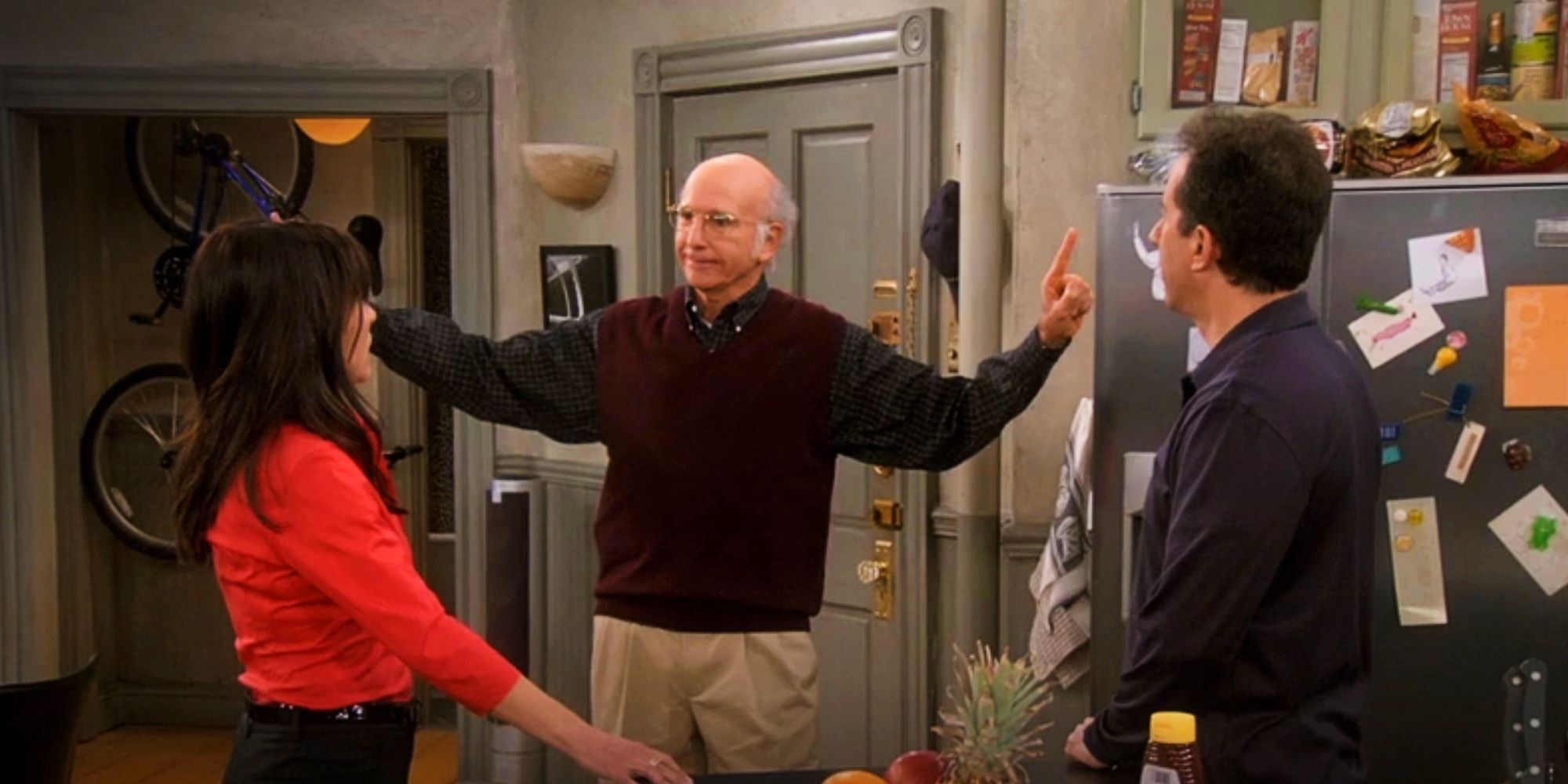 Larry David Plays George Costanza in Curb Your Enthusiasm's Seinfeld Reunion