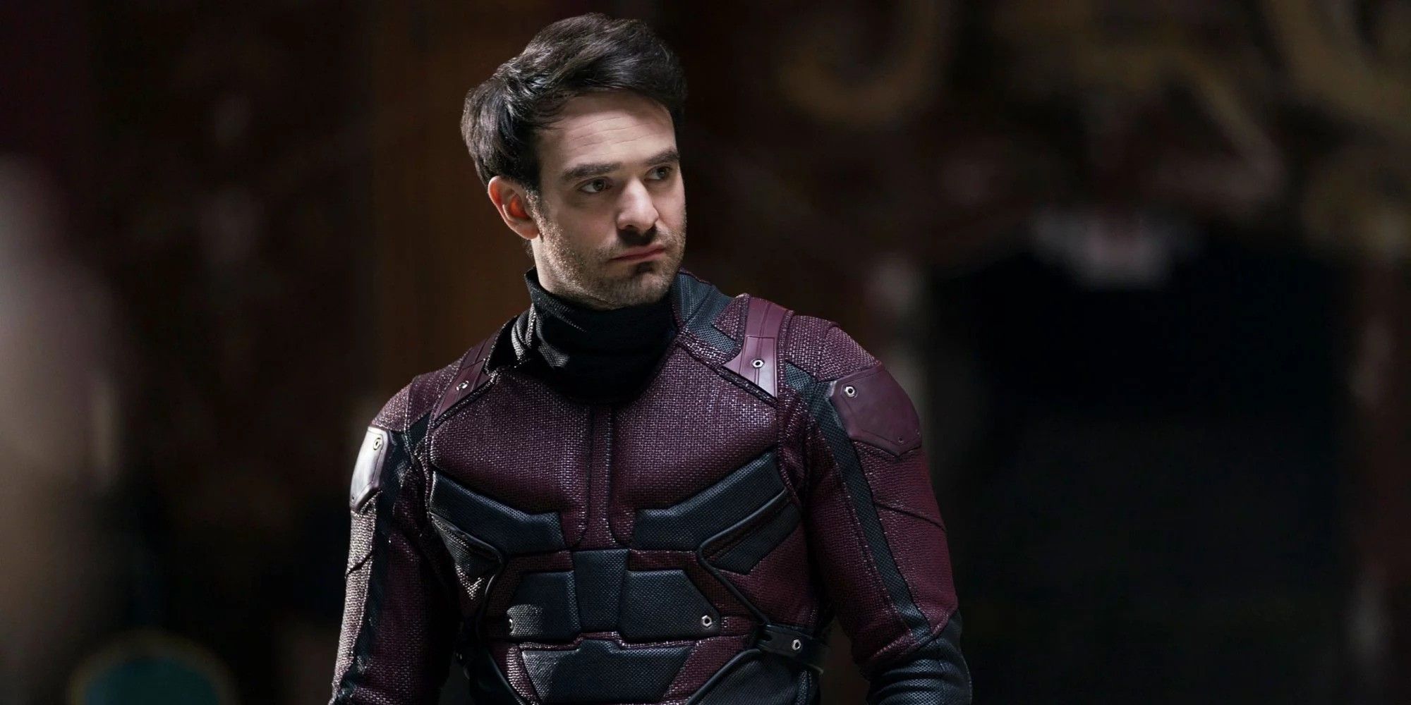 Daredevil without his mask in the Daredevil Netflix series.