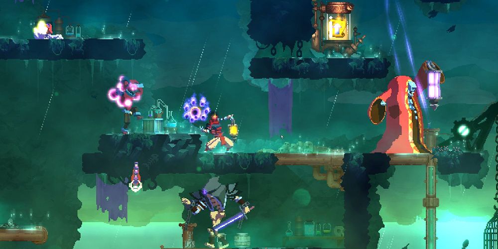 A fatal fall takes place in Dead Cells