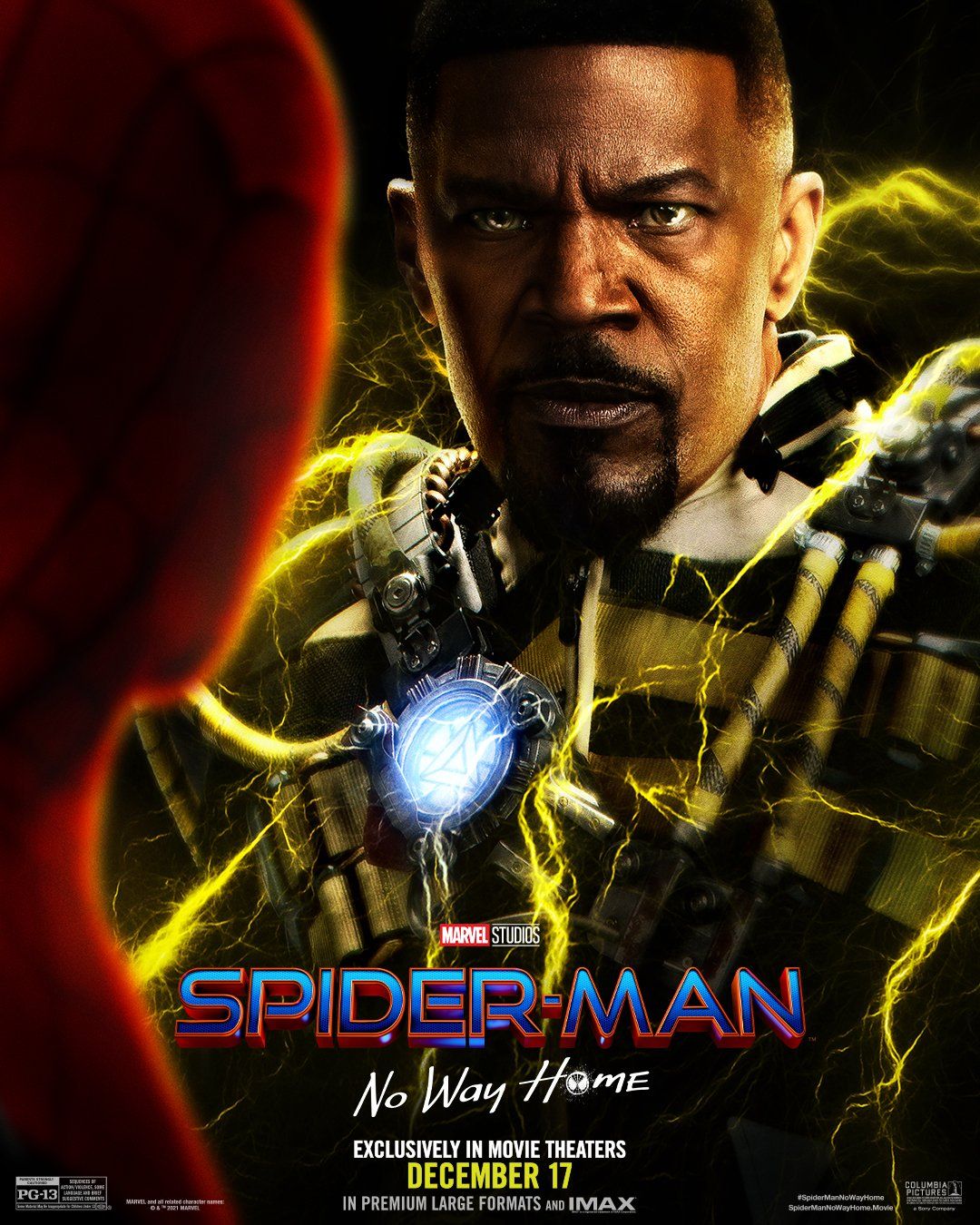 electro poster spider man no way home