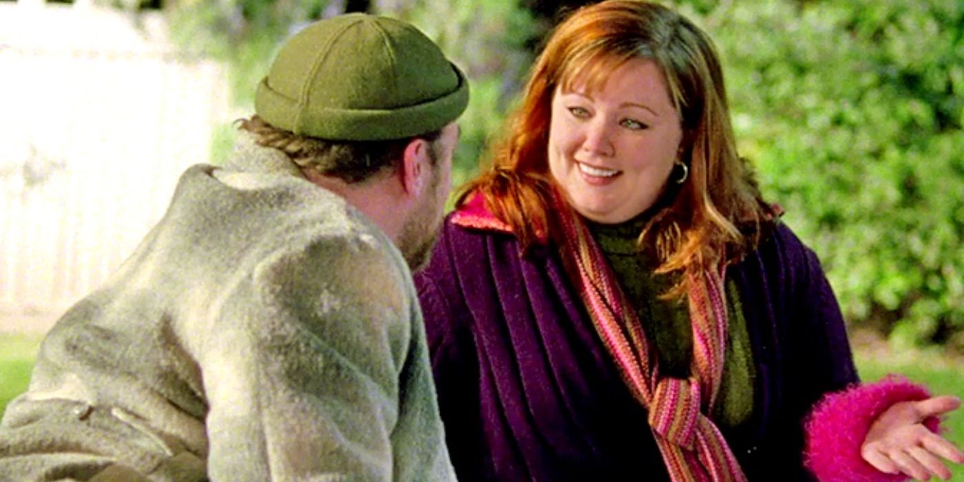 Sookie St. James having a picnic with Jackson on Gilmore Girls