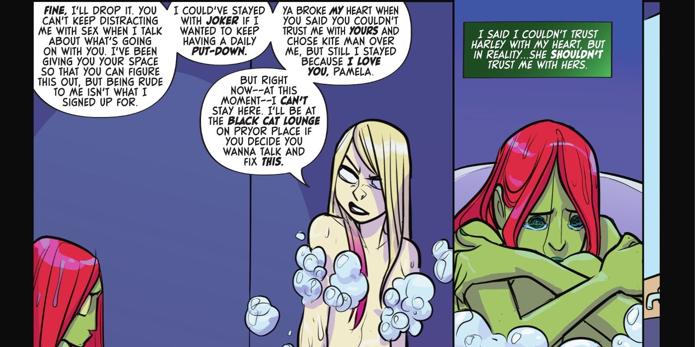 Poison Ivy Might Be Just As Bad For Harley Quinn As Joker