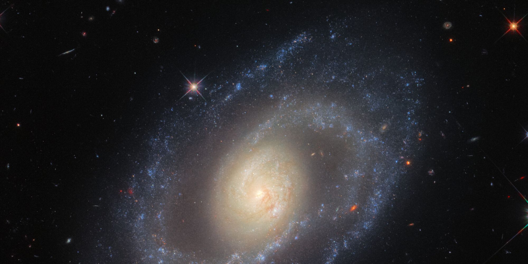 Hubble Looks At A Galaxy Millions Of LightYears Away In Stunning New Photo