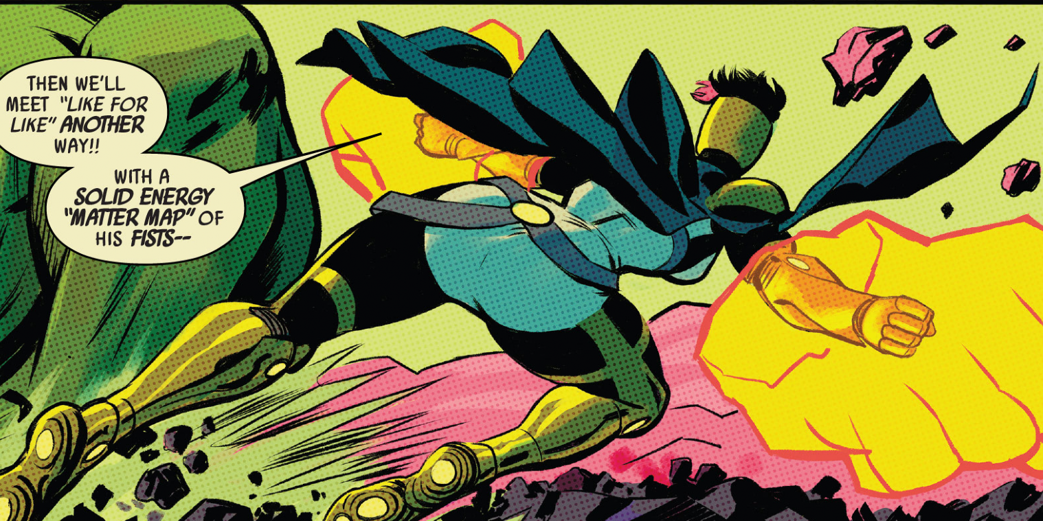 Taaia has Hulk Hands