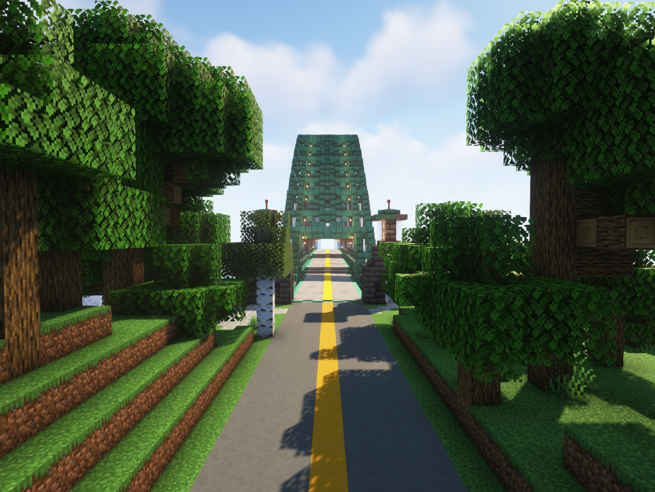 minecraft giant bridge 2
