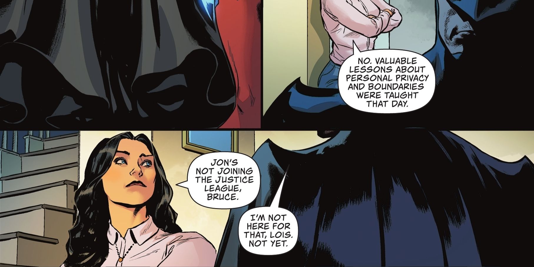 Batman Has Plans For The New Superman That Lois Lane Won’t Allow