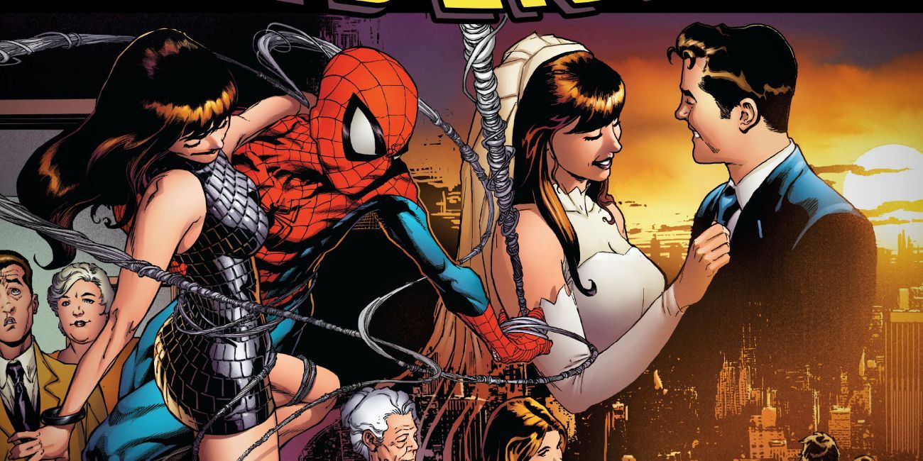 Spider-Man and Mary Jane.