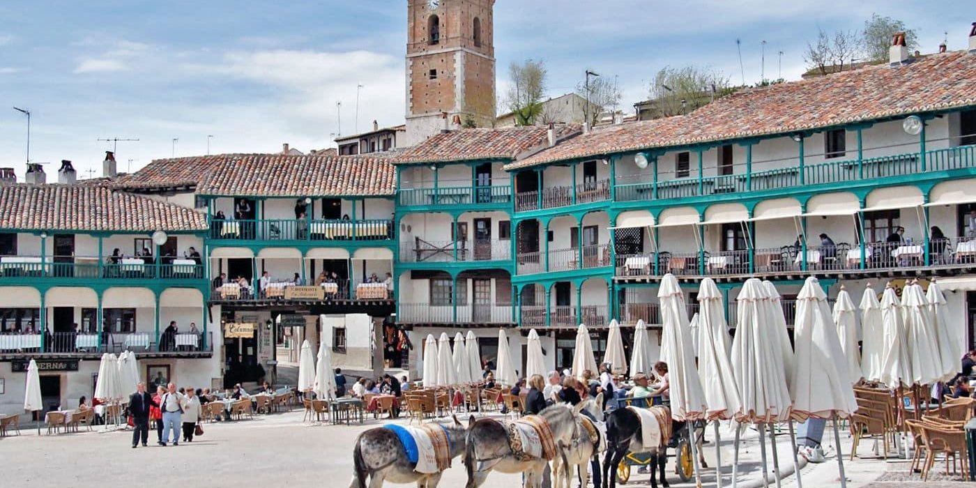 Chinchon, Spain, where Wes Anderson is filming Asteroid City