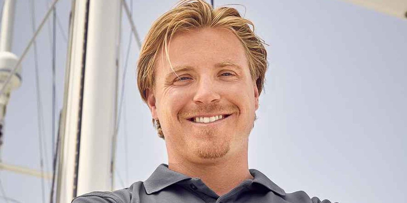 Paget Berry on Below Deck Sailing Yacht smiling