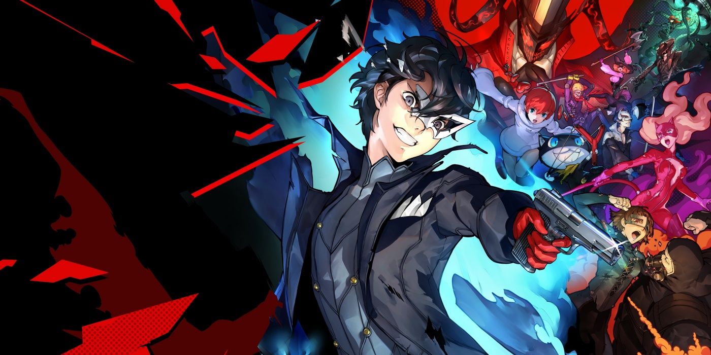 Joker and other characters from the Persona series