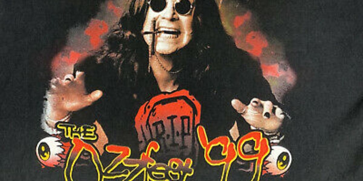 Ozzy Osbourne in poster for Ozzfest '99