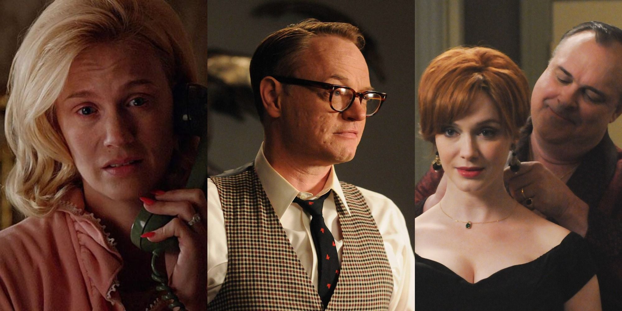 Various characters of Mad Men