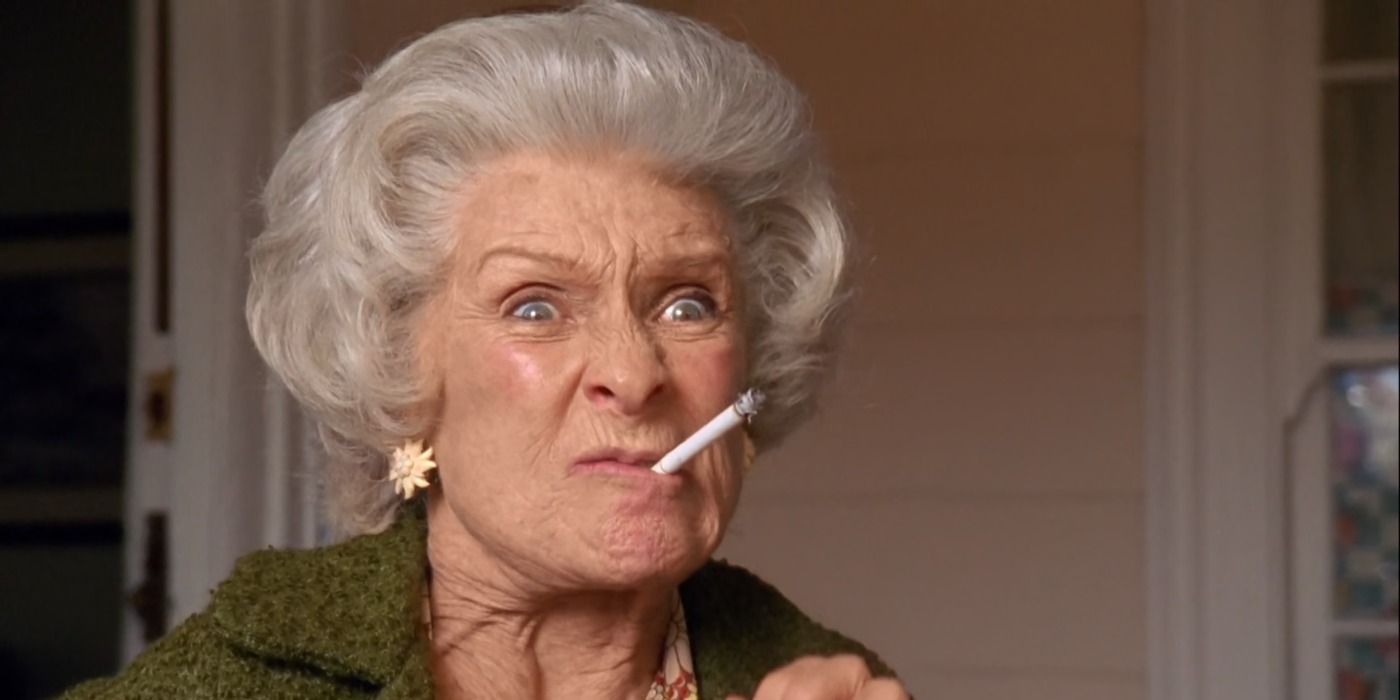 Ida smoking in Malcolm In The Middle.