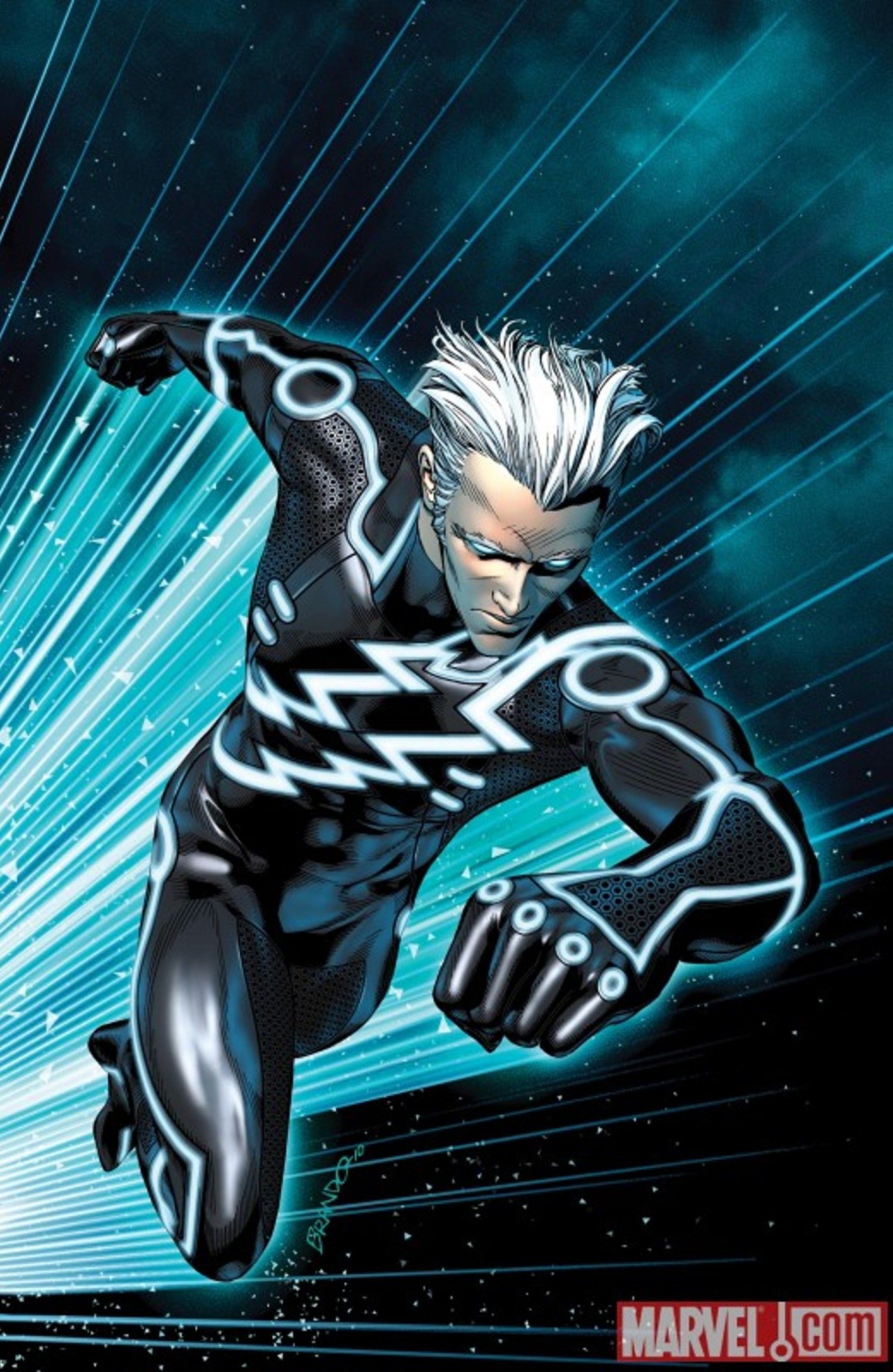 Quicksilver’s Official Tron Costume Is the Best He Ever Had