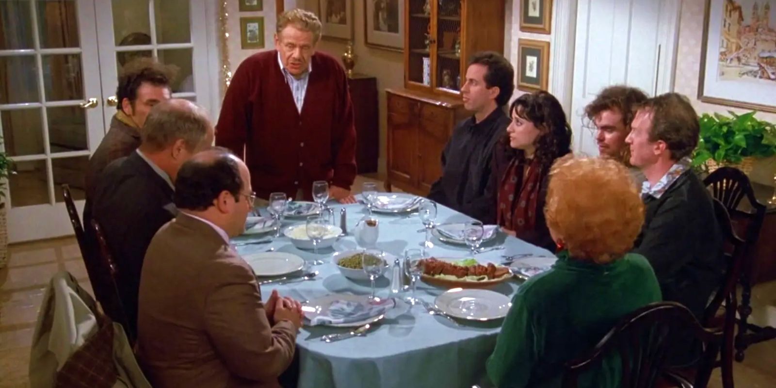 The Festivus dinner on Seinfeld