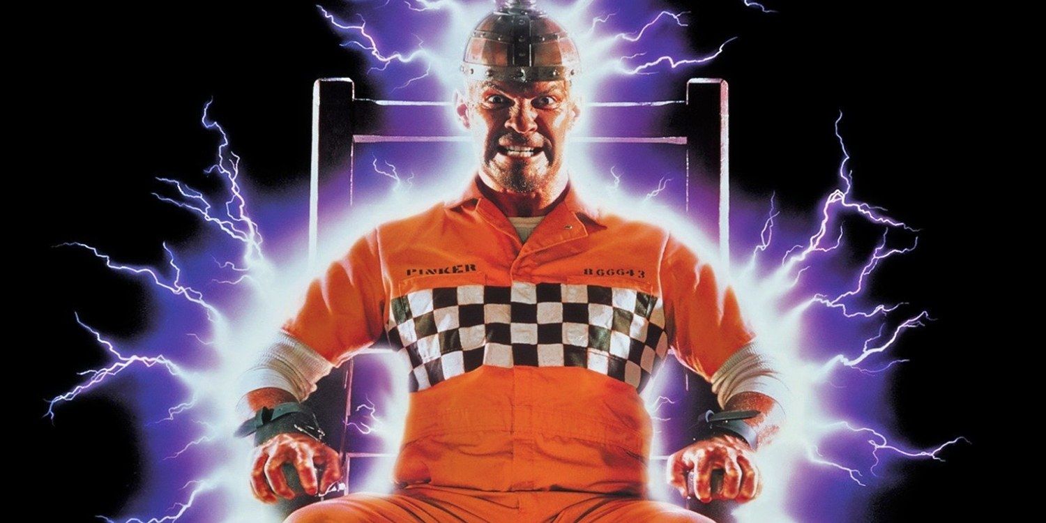 A man being electrocuted in the 1989 movie Shocker