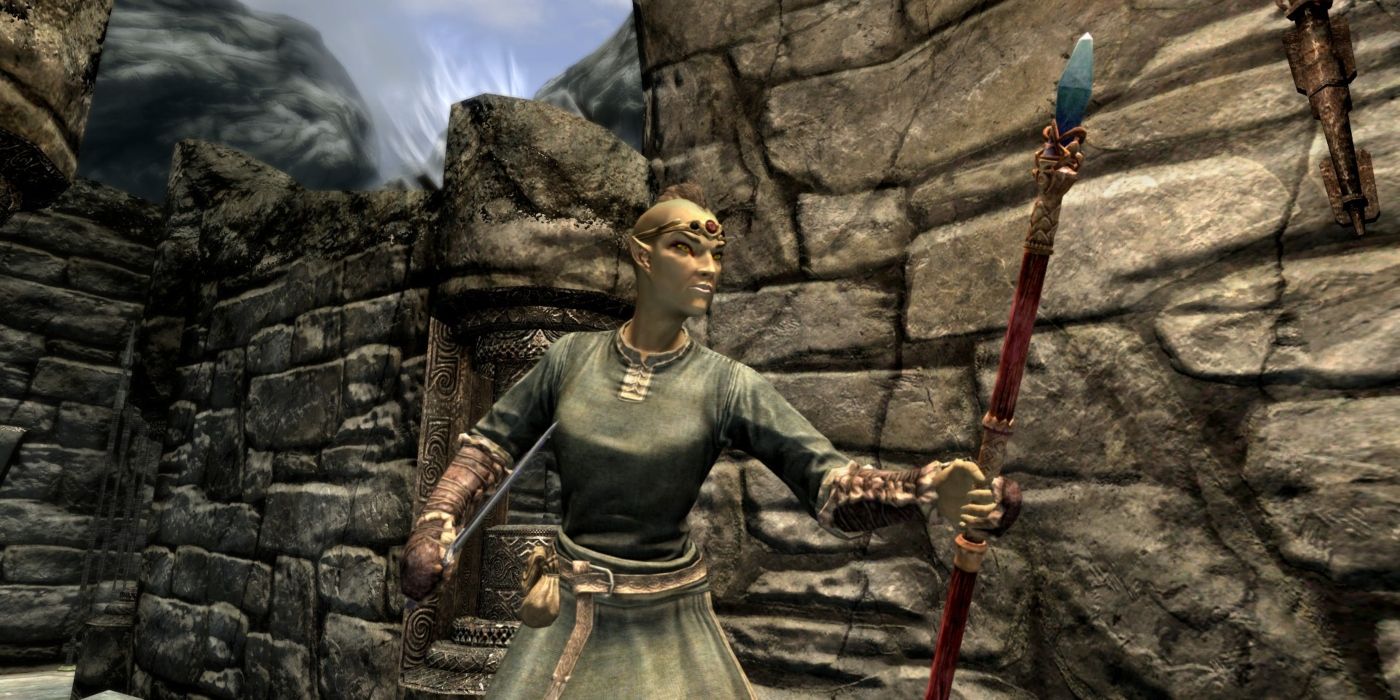 Being able to efficiently keep staves charged is one of the pros to leveling skyrim's enchanting skill