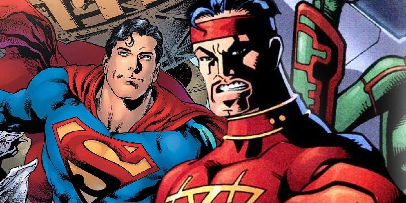 superman and kru-el DC comics