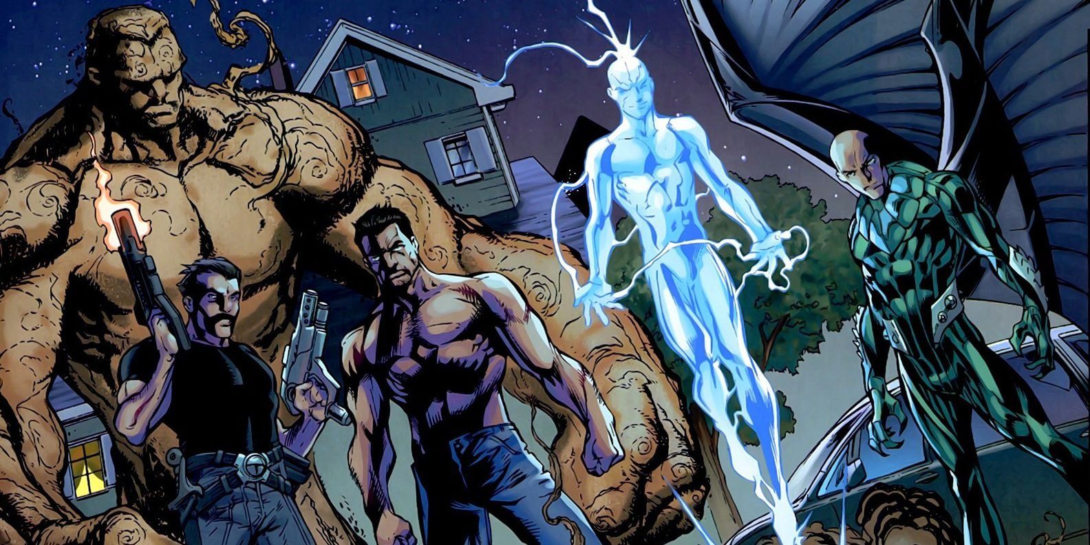 Sinister Six in the Death of Spider-Man comic.