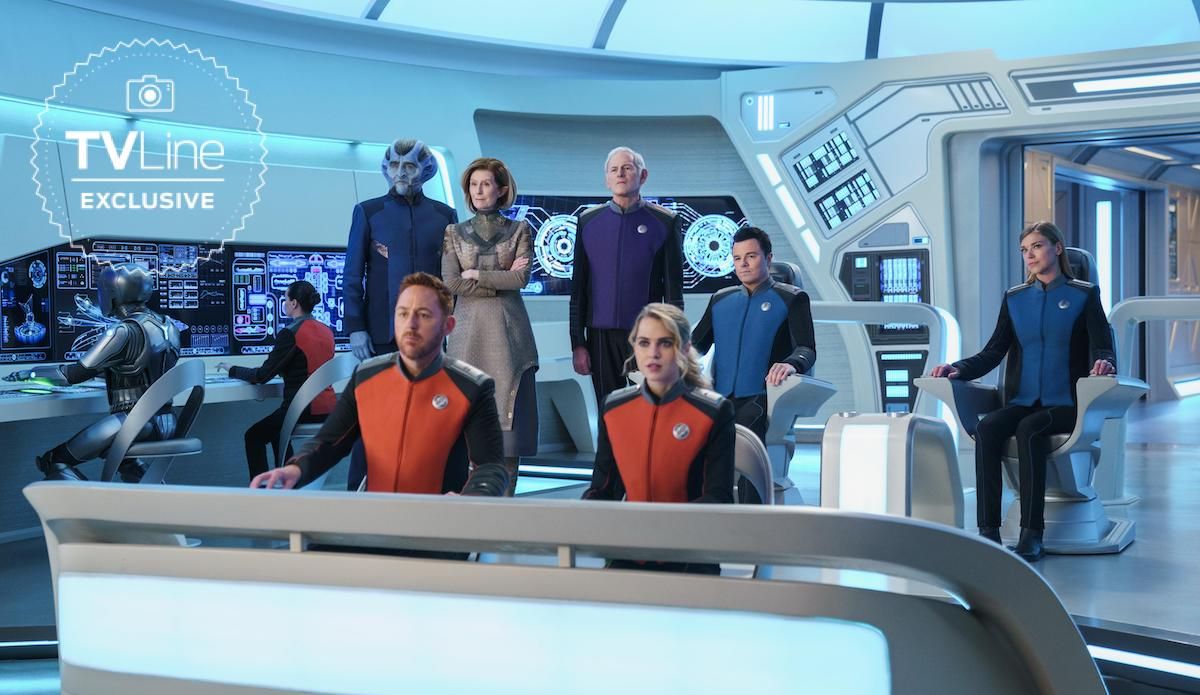 The Orville Season 3 First Look Image: New Cast Members on the Bridge