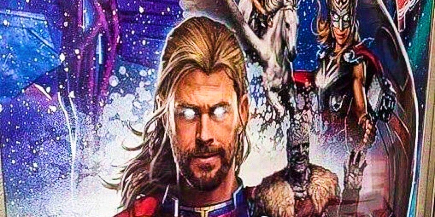 thor 4 love and thunder poster