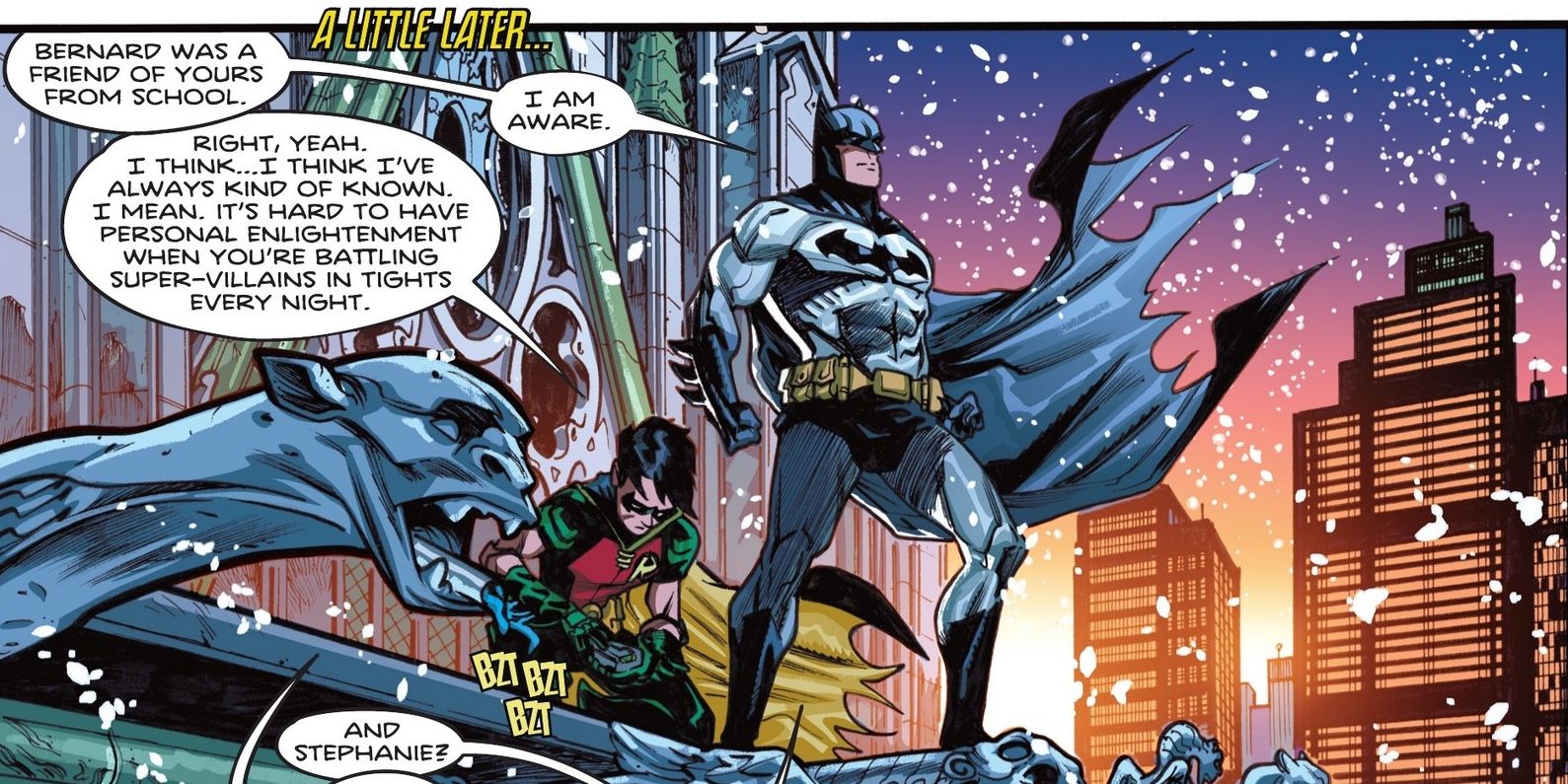 Tim Drake talks about his bisexuality with Batman