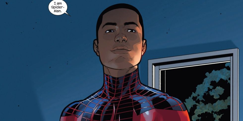 Miles Morales in Ultimate Spider-Man.
