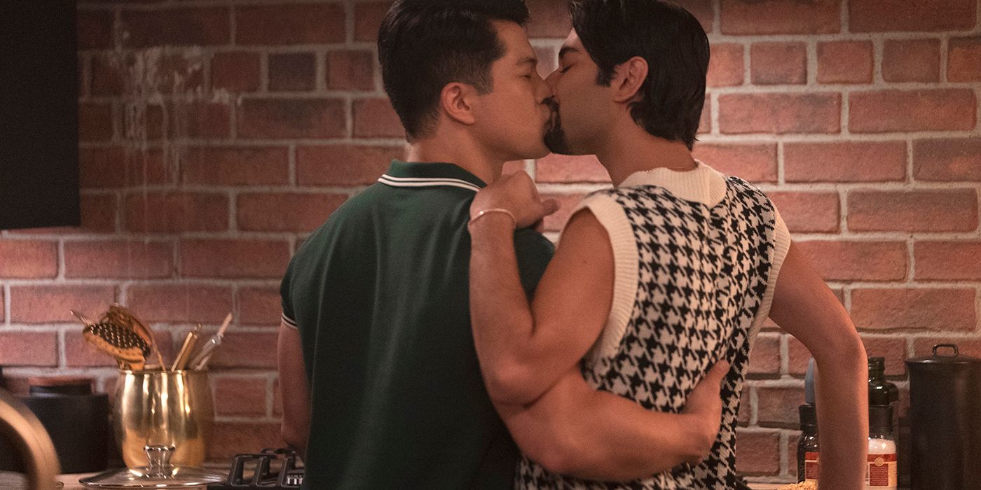 Henry and Jorge kiss in With Love