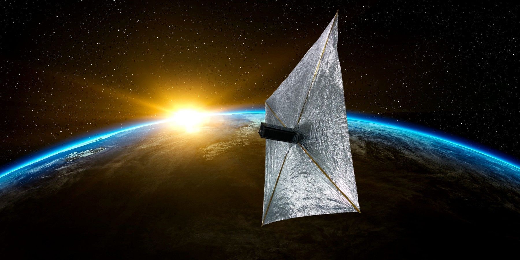 NASA Solar Sail Spacecraft