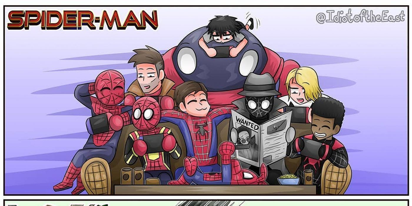 MCU Art Shows How Hilariously Different Spider-Man &amp; Loki Variants Are