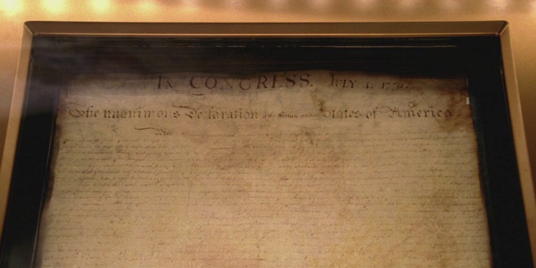 The Declaration of Independence in National Treasure