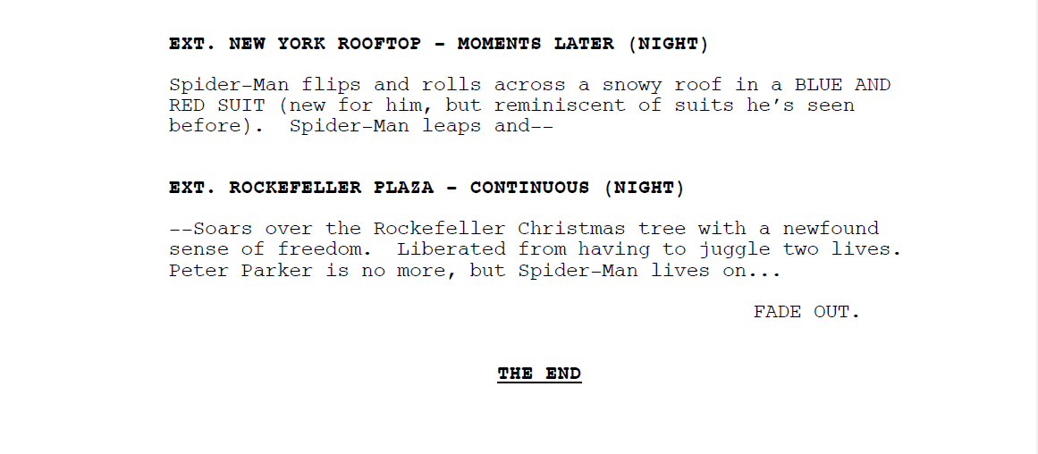 No Way Home Ending Explained By Script: Spider-Man & Peter Parker’s Futures