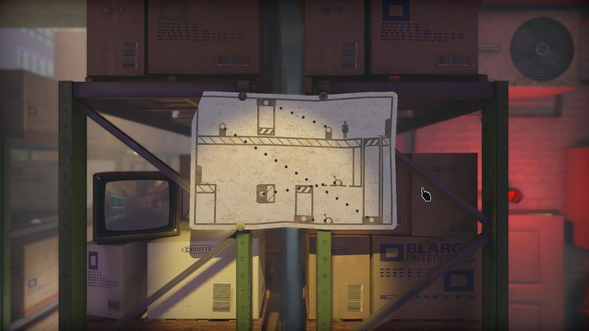 The Pedestrian Warehouse Puzzle Solutions