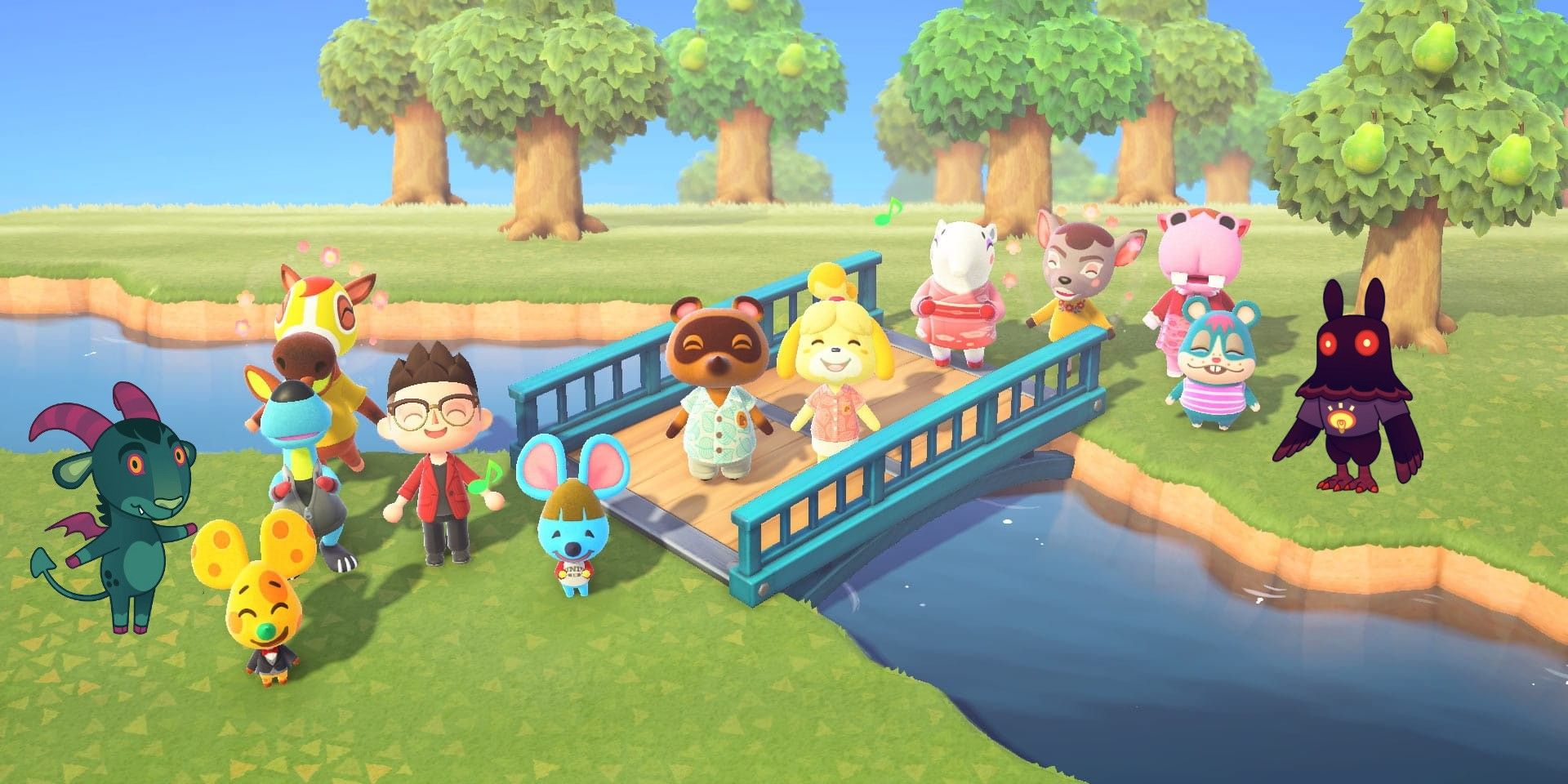 Animal Crossing Fan Designs Creepy Cryptid Villagers Including Mothman