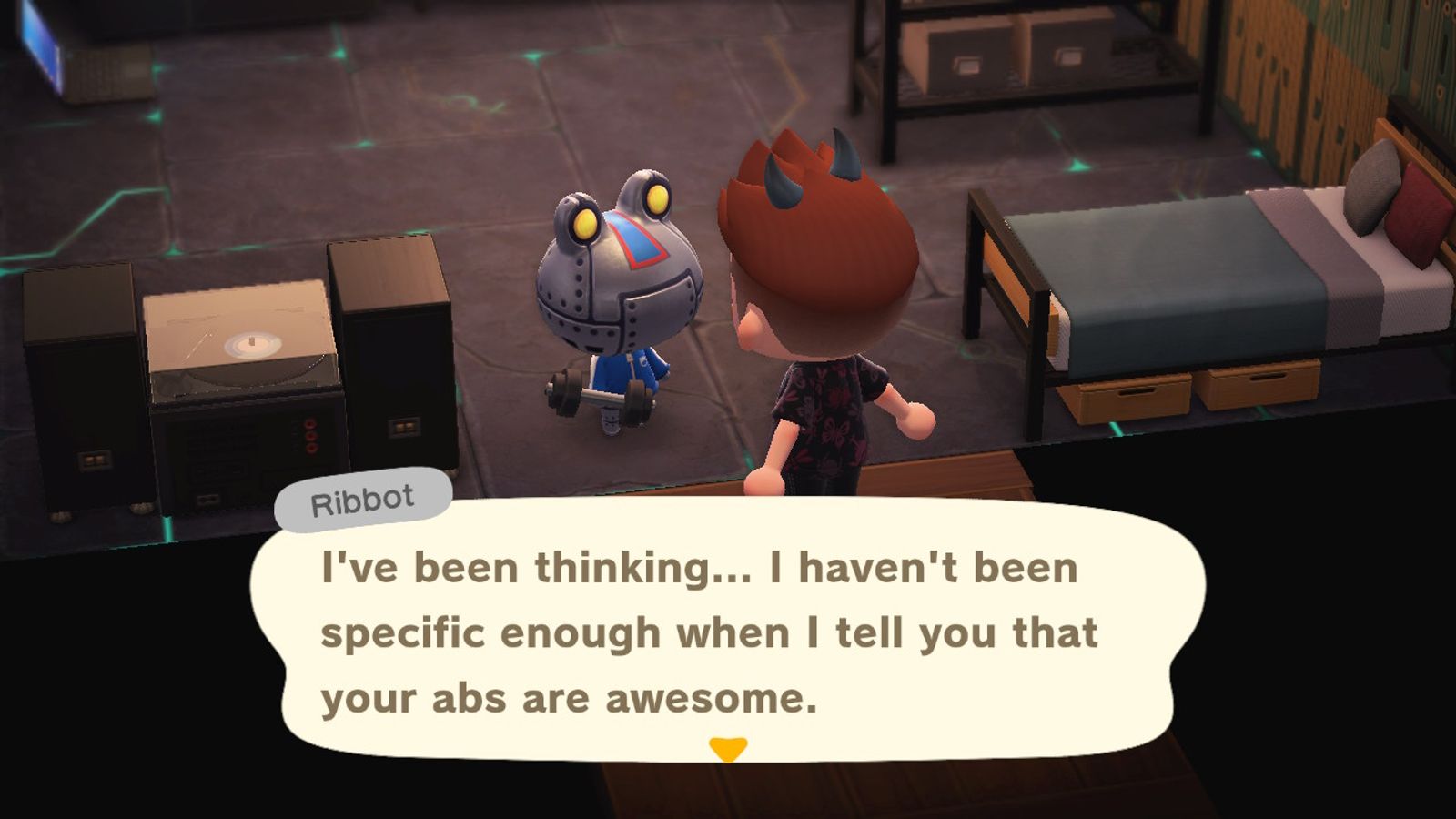 Ribbot is one of Animal Crossing: New Horizons' Jock villagers.
