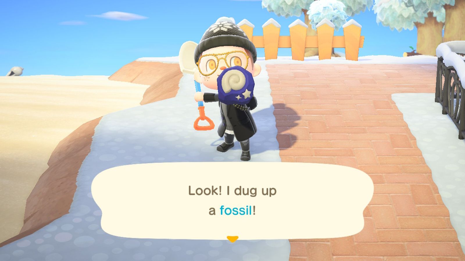 Players can find four fossils every day in Animal Crossing: New Horizons.