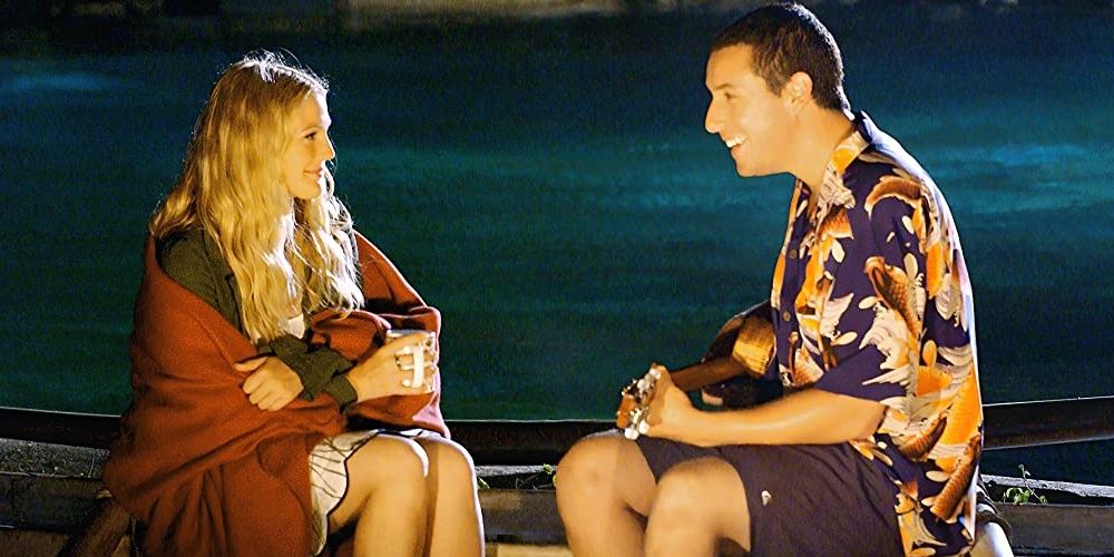 Henry plays the ukelele for Lucy in 50 First Dates