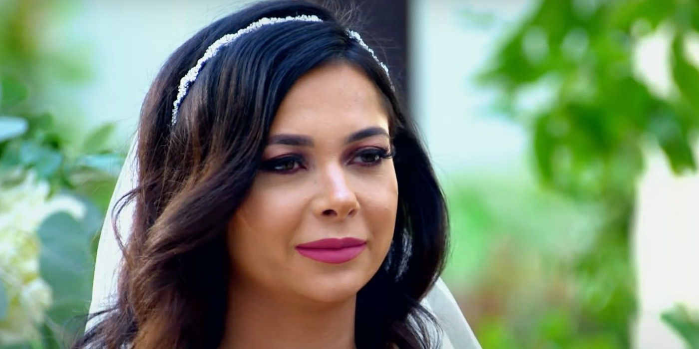 Alyssa on her wedding day in Married At First Sight MAFS season 14