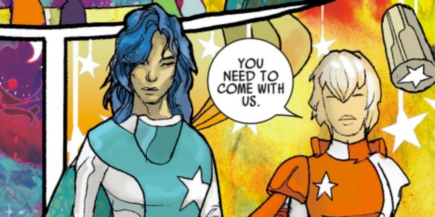America Chavezs moms take to her Utopian Parallel in Marvel Comics.