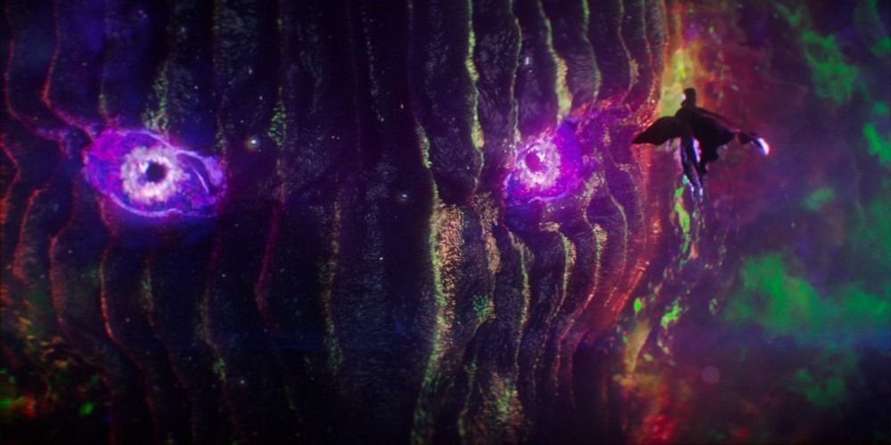 An image of Dr Strange facing the Dormammu in the MCU